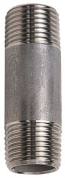 NIPA4-1X50 316 Barrel Nipple 1 BSPT x 50mm