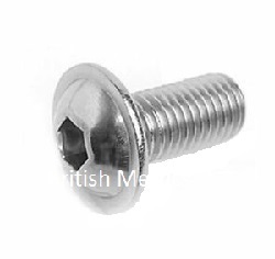 ISO 7380-2 Flange Button Head A2 M8 x 1.25 x 25