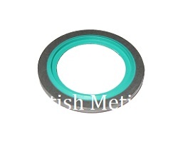 Self centering bonded seal 11/2 bspp 316 stainless with viton seal