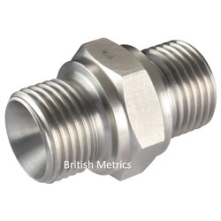 8G-8N-MM-10K Adapter 10K 1/2 BSPP x NPT