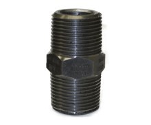 144A43K-R1 Hex Nipple 1 BSPT 316 Stainless Steel 3000 PSI Rated