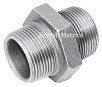 144G-3/8BSPT Hex Nipple Galv 3/8 BSPT