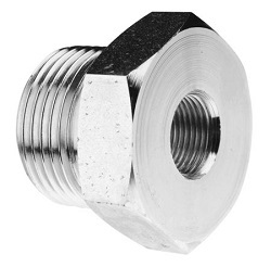 BH-16150 Hex Bushing 1/2 BSPP x 1/4 BSPP ZP