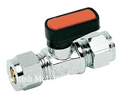 6450-8 Ball Valve 8MM Compression