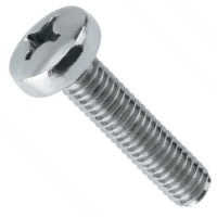 7985A4-5X35 DIN 7985 Phillips Pan Head Screw A4 Stainless M5 x 35