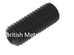 B27-1/4FX1/4 Grub Screw 1/4 BSF x 1/4