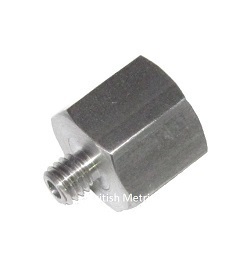 1/4 NPT female with M12x1.5 male grease adapter for grease systems