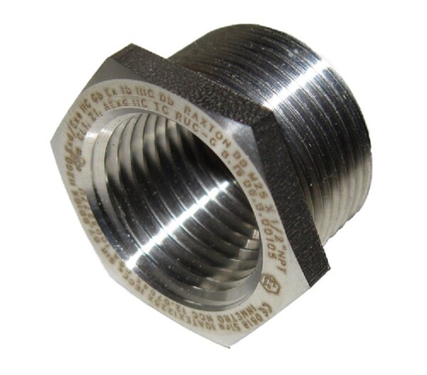 BBE4342Y Adapter Bushing 3/4 NPT male to 1/2 NPT female EXDE