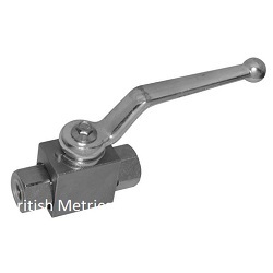 BKH-38 Hyd Ball Valve 3/8 BSP ZP