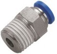 2111-2586 Male stud push-in 12mm x 3/8 NPT