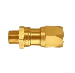 HAMM0505G1 Kopex HAMM0505G1 Brass Nickel Plated ATEX Gland M25 x M25-1.5