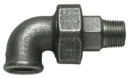 MI98-12B Street Elbow Union 1/2 BSP Plain