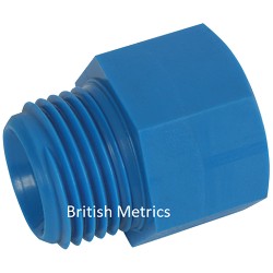 PN3-12-14 Bushing 1/2 x 1/4 BSP Nylon