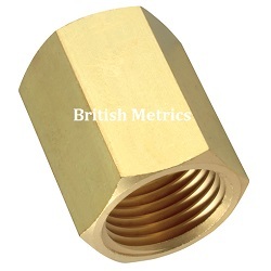 UP4-112 Hex Coupling 1 1/2 BSPP Brass