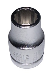 Truecraft Japan Socket 1/2 Drive x 12mm 12 Point