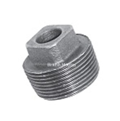 BSPT Galv cored plug