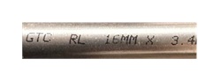 Stainless Seamless Tubing 16mm OD x 3.4mm wall 316ss