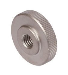 DIN 467 ZP Low Knurled Knumb Nut