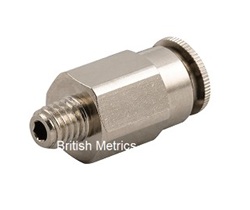 Male Stud Push-in High Pressure 4 x 1/8 BSPT