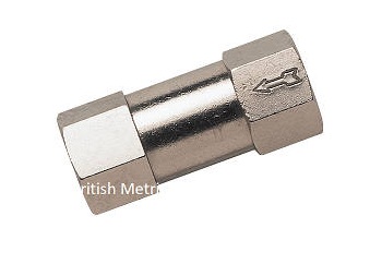 Compact Non Return Valve 1/4 BSPP BR/NK