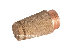 Hex Top Coned Silencer 1 BSP