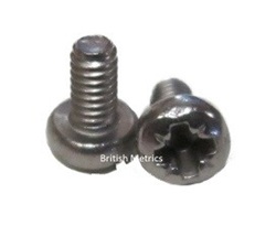 DIn 7985 Pozi Pan Head Screw A4 Stainless M5 x 20
