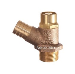 Bronze Drain Tap 1/2 BSPT