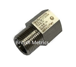 Electrical Ext Adaptor M16 x 1/2 NPT SS