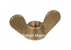Brass Wing Nut to DIN 315 M10 x 1.5