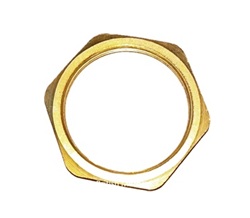GAA0015 Conduit Locknut Brass M40-1.5