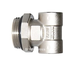 Manifold Tee  BR/NK G1 x G1/2 x G3/8
