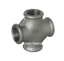 Equal Cross 11/2 BSP Plain