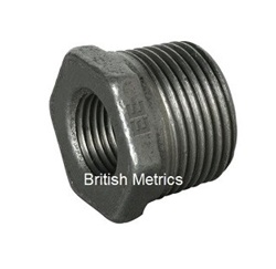 Reducer Bushing 3 x 2 BSPBblack