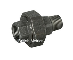 Street Hex Union 11/2 BSP Plain