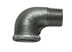 Street 90 Degree Elbow 11/2 BSP Plain