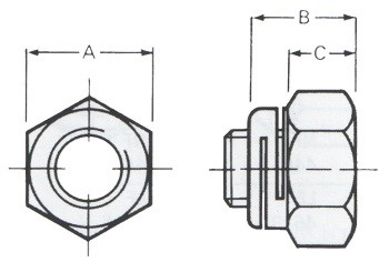 PHILTYZ-4 Philidas Nut YZ 4mm