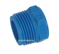 Reducer Bushing 1/2 x 1/4 BSP Nylon