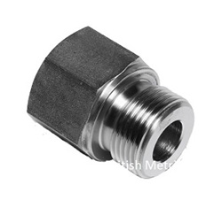 Stainless Reducing Adapter with soft seal 'RI Type" 1/2 x 1/4