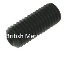 B27-1/4WX1/2 Grub Screw 1/4 BSW x 1/2