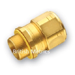 HAM0404G1 Kopex Brass Gland 20mm x M20x1.5