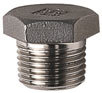 1 Head Hex Plug BSPT 316ss