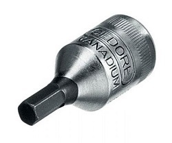 GEDORE-IN1917 Gedore Hex Bit Socket 17mm 1/2 Drive