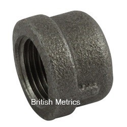 MI301-34B Round Cap 3/4 BSP Plain