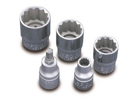 KD Socket 3/8dr 1/4 Whit