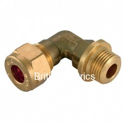 Male stud elbow 12mm x 3/8 BSPT